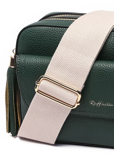 Raffaella Green Cross Body Pocket Camera Bag