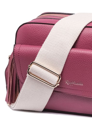 Raffaella Wine Cross Body Pocket Camera Bag