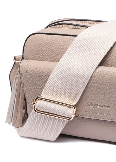 Raffaella Taupe Cross Body Pocket Camera Bag