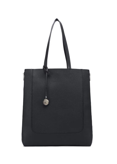 Raffaella Black Large Shopping Bag