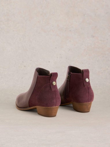 Stiefeletten Willow aus Leder Mix