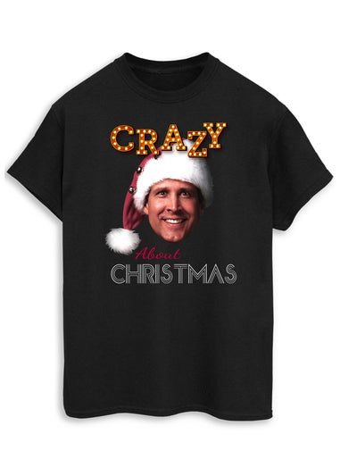 National Lampoon's Christmas Vacation Crazy Men Black T-Shirt