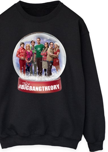 The Big Bang Theory Snowglobe Men Black Sweatshirt