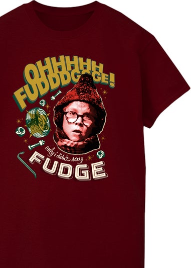 A Christmas Story Fudge Men Maroon T-Shirt