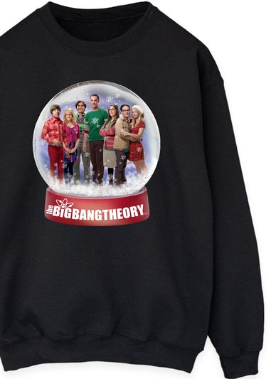 The Big Bang Theory Snowglobe Women Black Sweatshirt