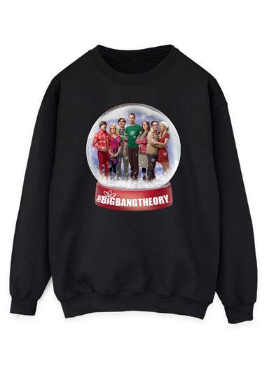 The Big Bang Theory Snowglobe Women Black Sweatshirt