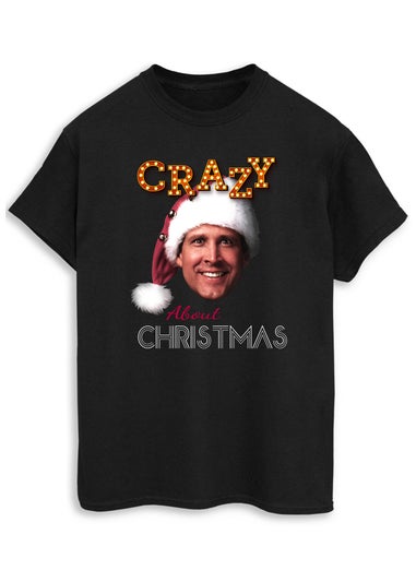 National Lampoon's Christmas Vacation Crazy Women Black Boyfriend Fit T-Shirt