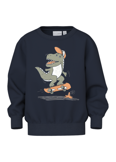 Name It Navy Dino Sweatshirt (1.5-6yrs)