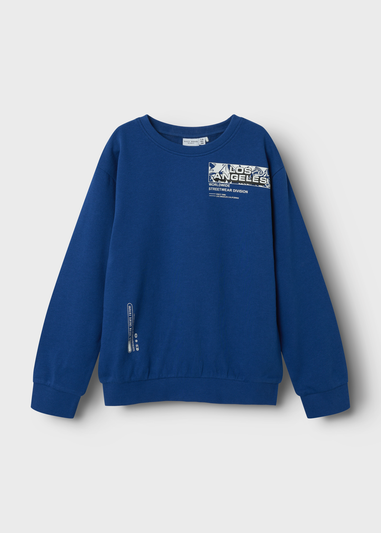 Name It Blue Los Angeles Sweatshirt (6-12yrs)