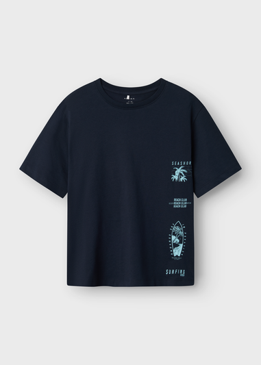 Name It Navy Surf T-Shirt (6-12yrs)