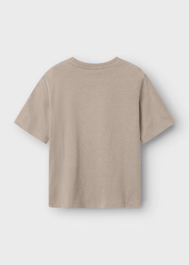 Name It Boys Beige California T-Shirt (6-12yrs)