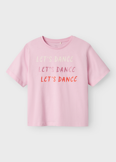 Name It Girls Pink Dance T-Shirt (6-12yrs)