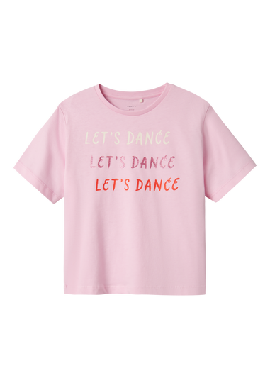 Name It Girls Pink Dance T-Shirt (6-12yrs)