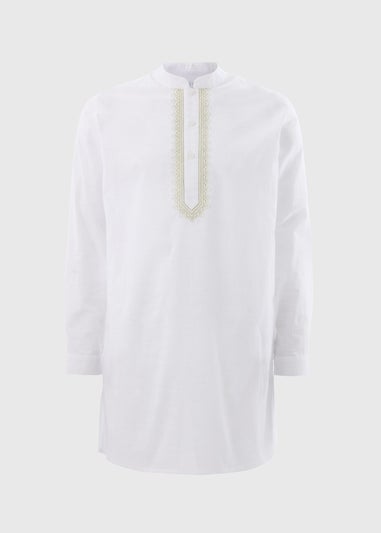 White Kurta Shirt