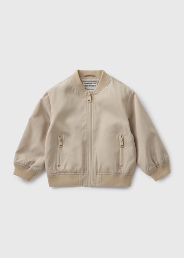 Boys Stone Bomber Jacket (1-7yrs)