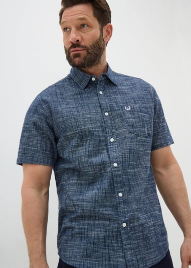 Lincoln Navy Slub Shirt