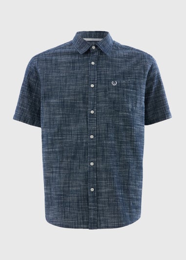 Lincoln Navy Slub Shirt