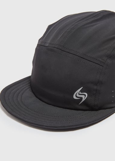 Souluxe Black Ripstop Sports Cap