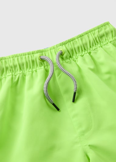 Boys Lime Swim Shorts (7-15yrs)