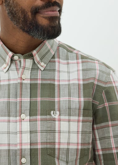 Lincoln Green Check Short Sleeve Shirt