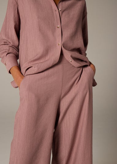 Et Vous Pink Wide Leg Co Ord Trousers