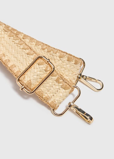 Natural Raffia Bag Strap