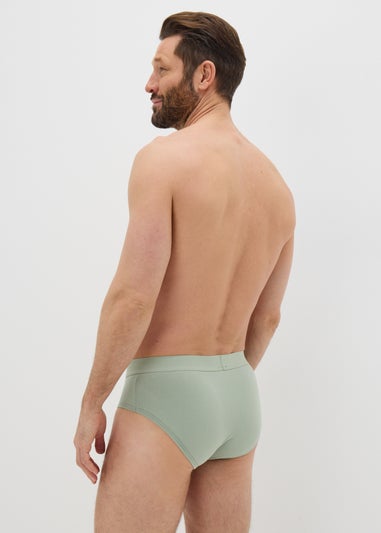 5 Pack Multicolour Plain Briefs