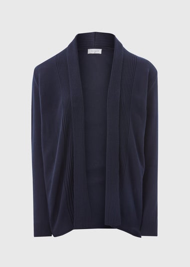 Navy Longline Cardigan