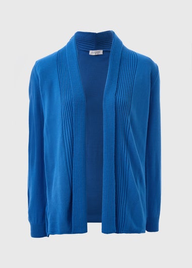 Blue Longline Cardigan