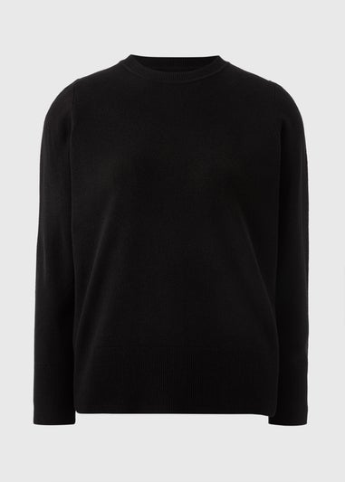 Black Crew Neck Jumper