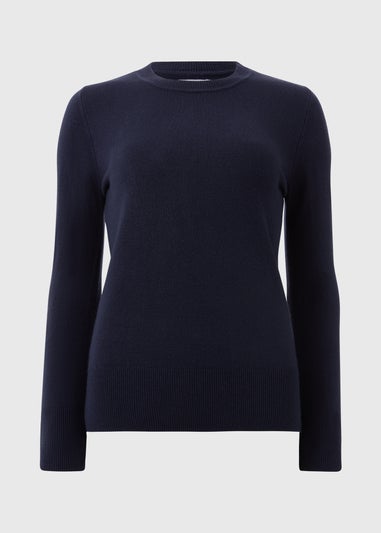 Navy Crew Neck Jumper