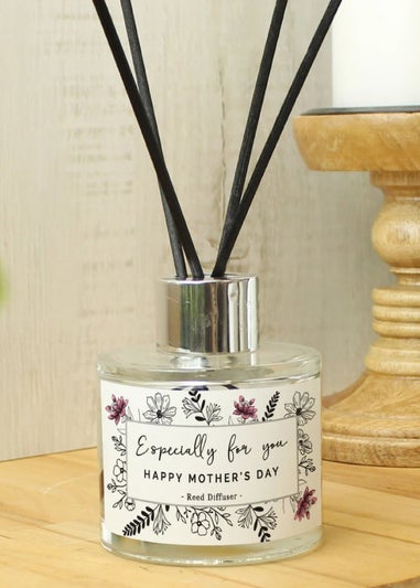 Personalised Memento Company Pink Floral Especially for you Diffuser