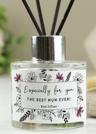 Personalised Memento Company Pink Floral Especially for you Diffuser