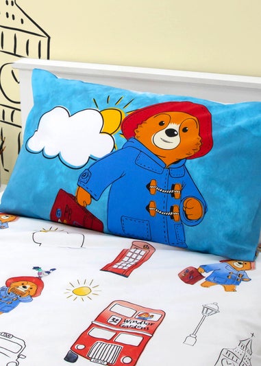 Paddington Bus Station Reversible Polycotton Duvet Set