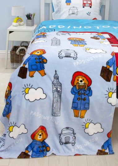 Paddington Skyline Fleece Blanket