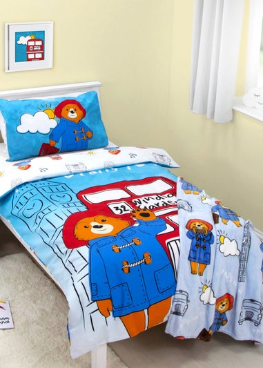 Paddington Skyline Fleece Blanket