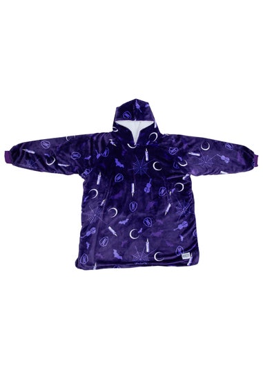 Wednesday Wearable Hooded Snuggle Fleece