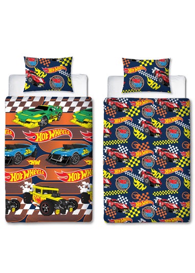 Hot Wheels Racer Reversible Duvet Cover Set