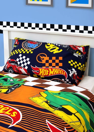 Hot Wheels Racer Reversible Duvet Cover Set