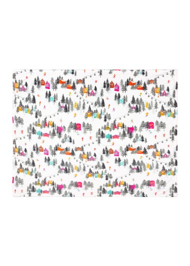 furn. Aspen Fleece Throw (130cm x 150cm)