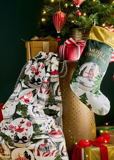 furn. Showtime Velvet Christmas Stocking