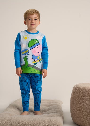 George Pig Boys Blue Pyjama Set