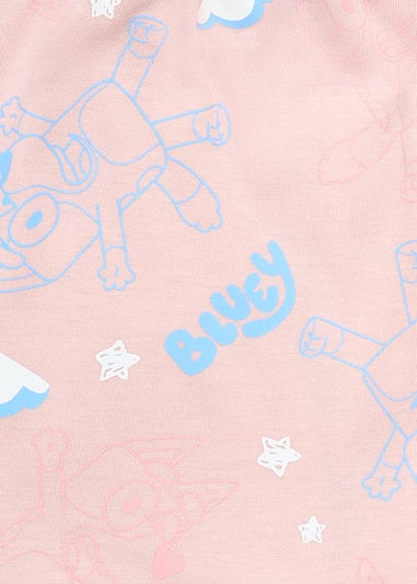 Bluey Girls Pink Pyjama Set