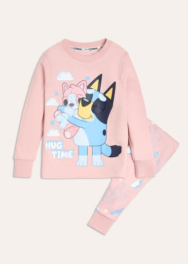 Bluey Girls Pink Pyjama Set