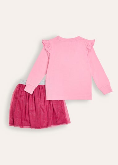 Peppa Pig Girls Tutu Skirt Daywear Set