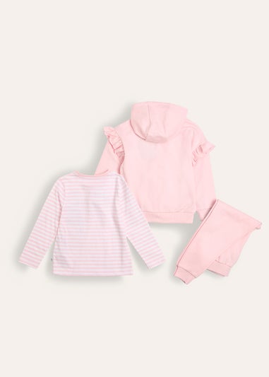 Peppa Pig Girls 3 Piece Jogger Daywear Set