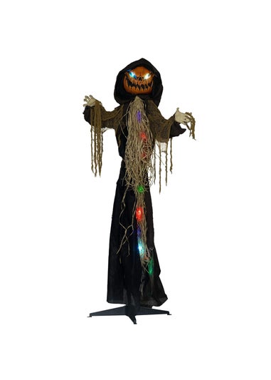 HOMCOM Straw Pumpkin Halloween Decoration (198cm 78")