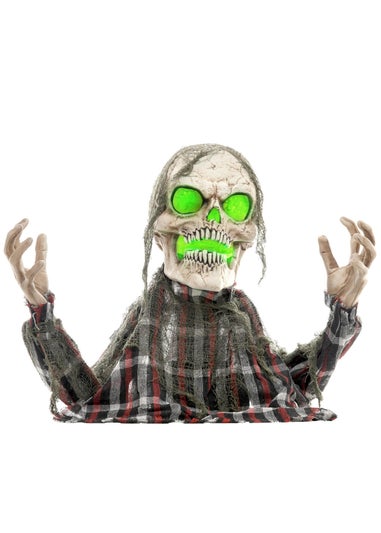 HOMCOM Groundbreaker Skeleton Outdoor Halloween Decoration (70cm28")