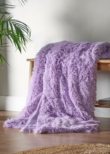 Catherine Lansfield Cuddly Deep Pile Blanket Throw (150x200cm)