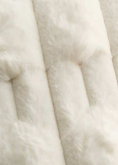 Bianca Fine Linens So Soft Carved Faux Fur Blanket Throw (150x200 cm)